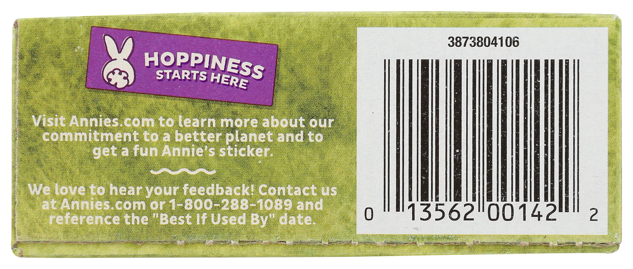 Annie's 6 oz packaging supports easy portion control.