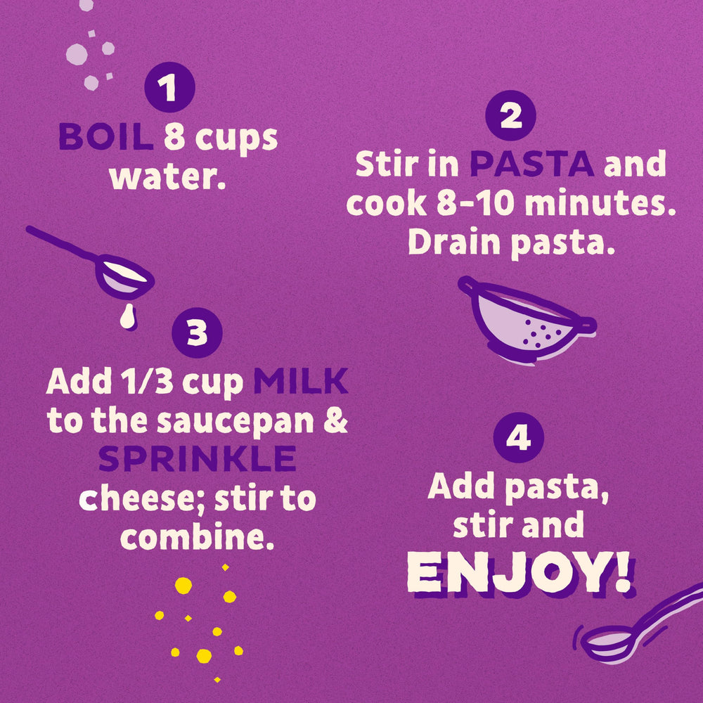 Annie's Shells and White Cheddar family meal idea for busy evenings.