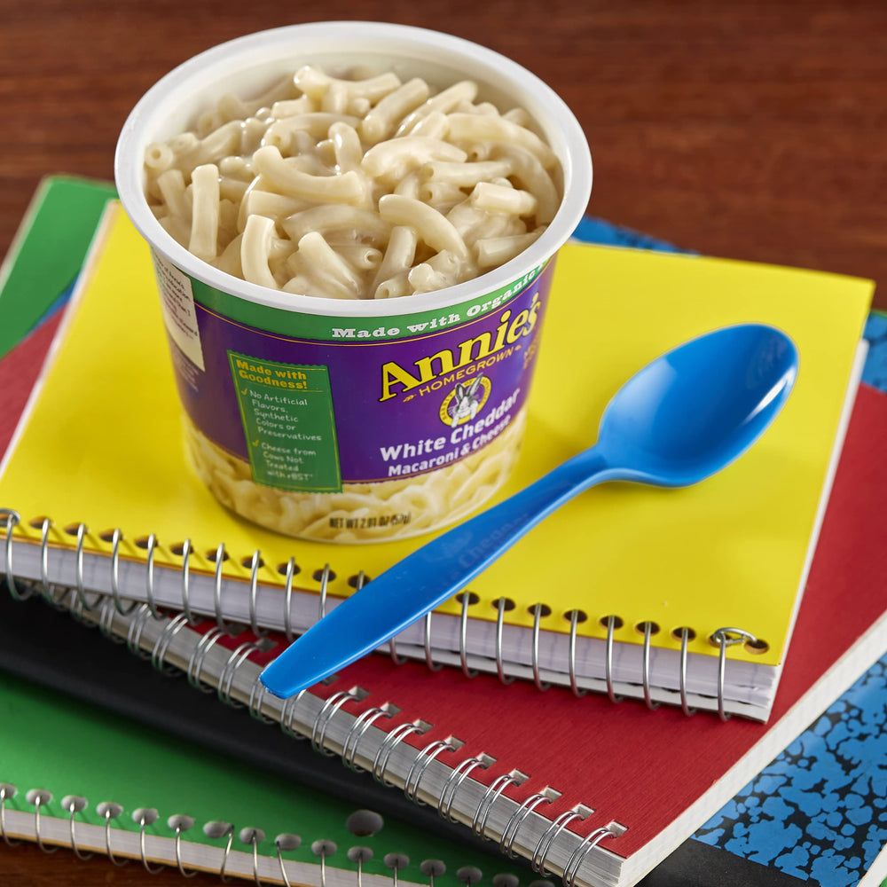 Annie's mac cups ideal as kid snack or quick lunch