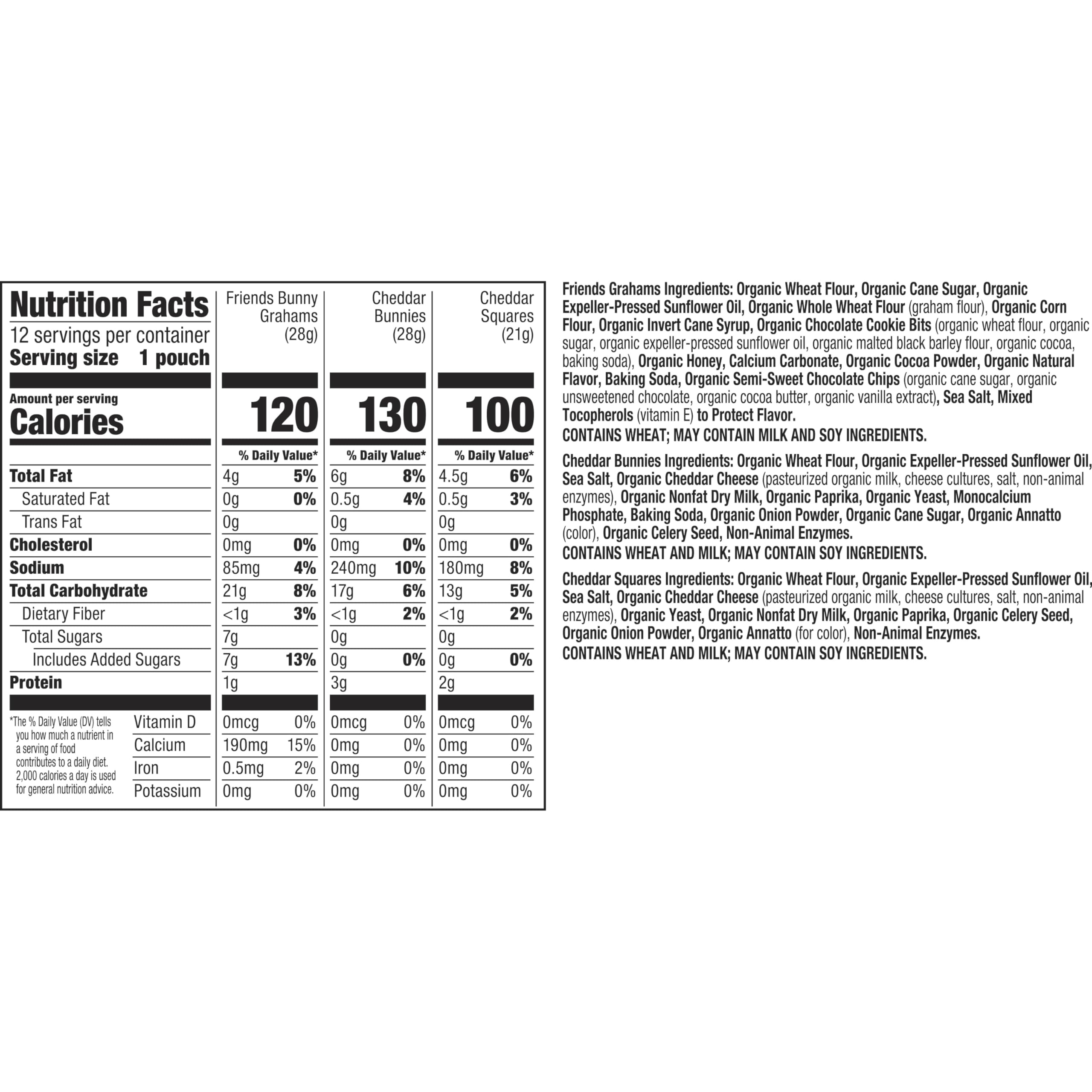 No artificial flavors or colors claim shown on Annie's label