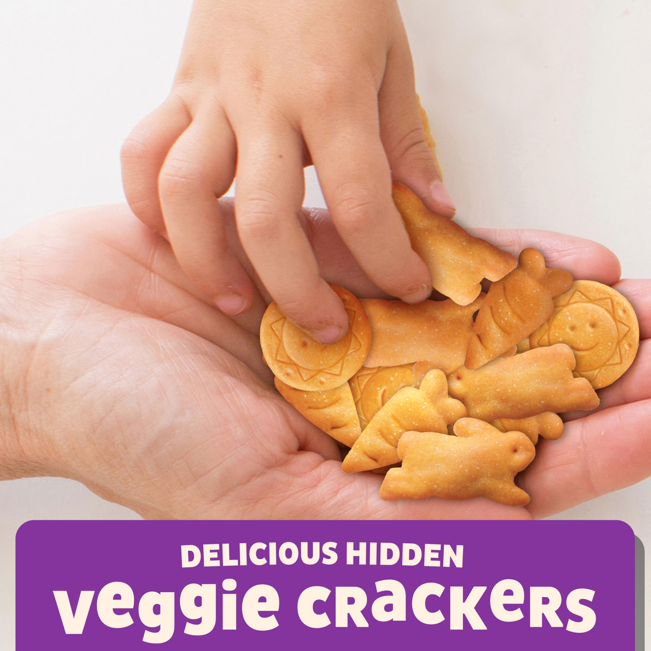 Annie's Organic Crackers sweet potato close-up showcases veggie-forward recipe.