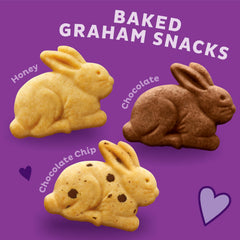 Chocolate bunny grahams snack perfect for quick treats