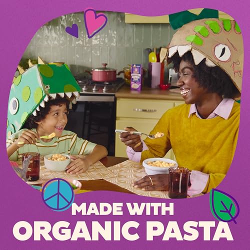 Annie's macaroni cooking in pot, ready in minutes for a quick family dinner.