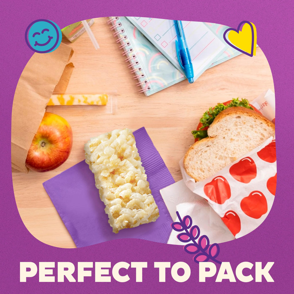 Individually wrapped Annie's Snack Bars ideal for lunchboxes and travel.