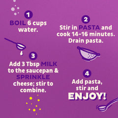 Serving suggestion plate demonstrates a quick, kid-friendly meal option.