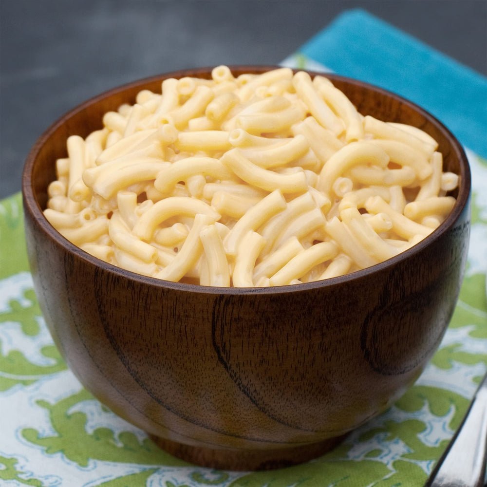 Annie's real cheese from rBST-free cows macaroni cup for creamy flavour