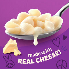 Creamy Annie's Shells & White Cheddar served in a bowl, showcasing comforting flavor.