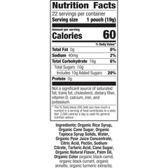 Annie's Sour Bunnies cherry flavor pouch vegan gluten free snack