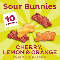 Annie's Sour Bunnies Cherry flavor gummy, tangy and colorful
