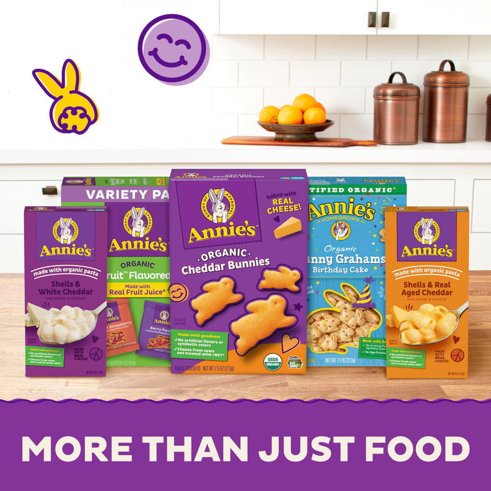 Annie's Sour Bunnies gluten free snack perfect for lunchboxes