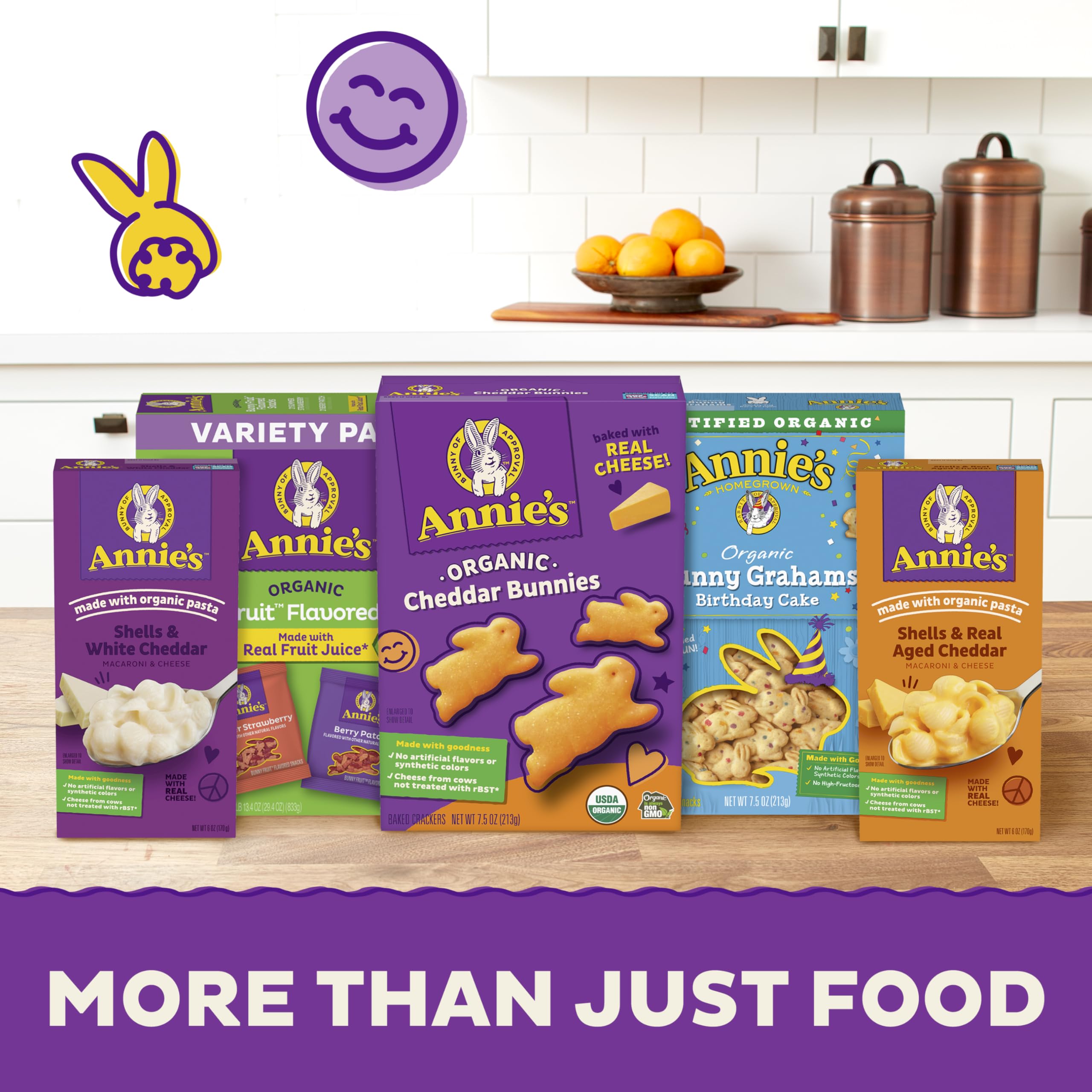 Annie's Sour Bunnies lunchbox snack perfect for school breaks