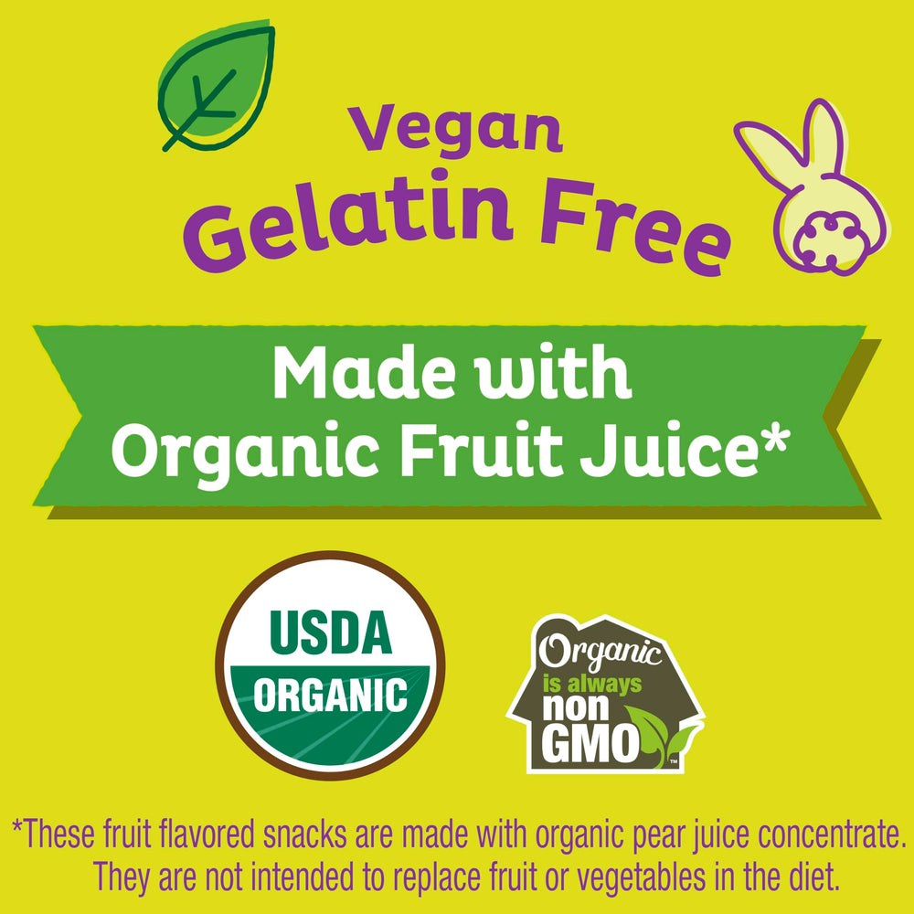 Annie's Sour Bunnies vegan gelatin free snack pouch on the go