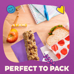 Annie's Sunflower Butter Chocolate Chip granola bars in lunchbox for easy snack
