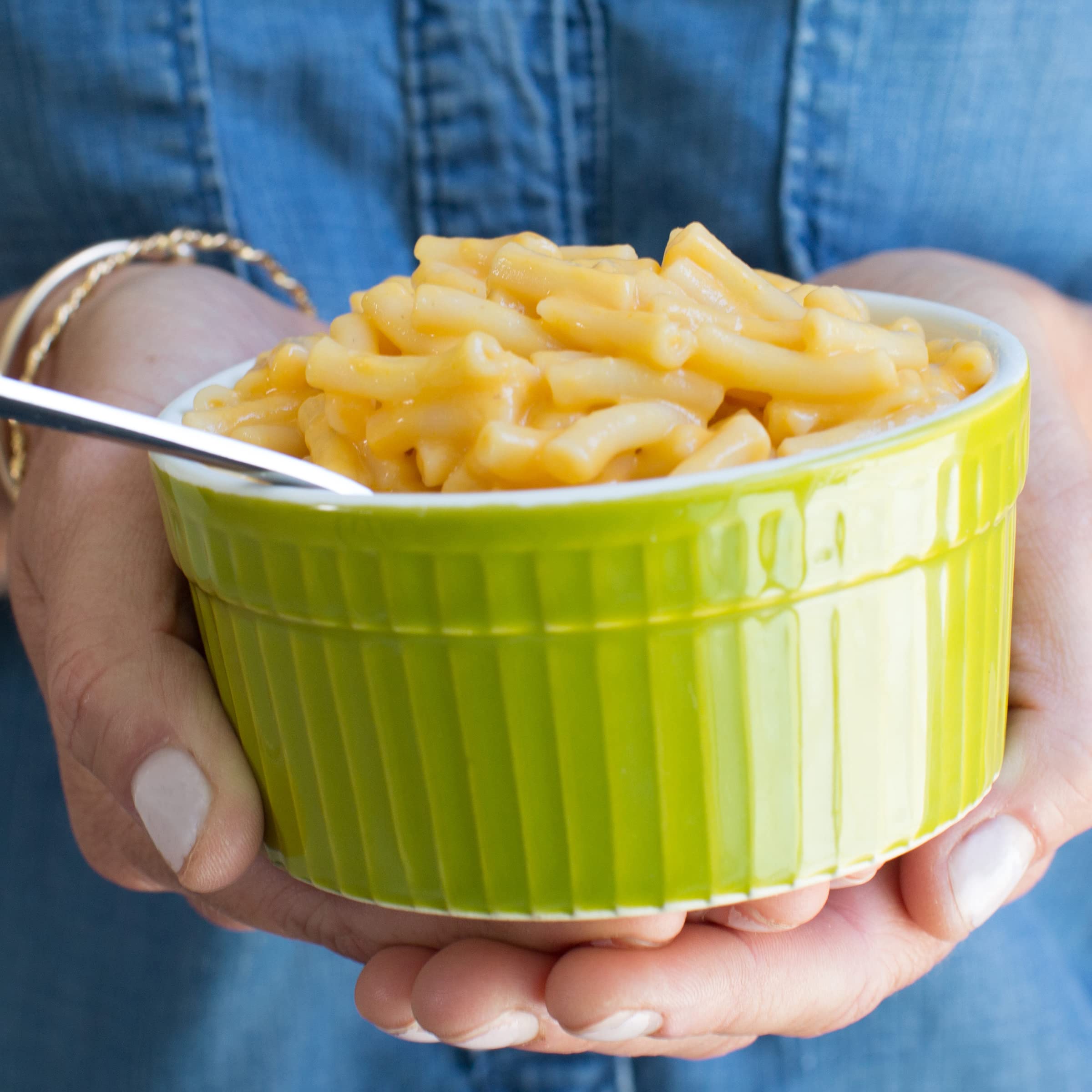 Annie's Vegan Mac and Cheddar prep steps illustrate easy setup
