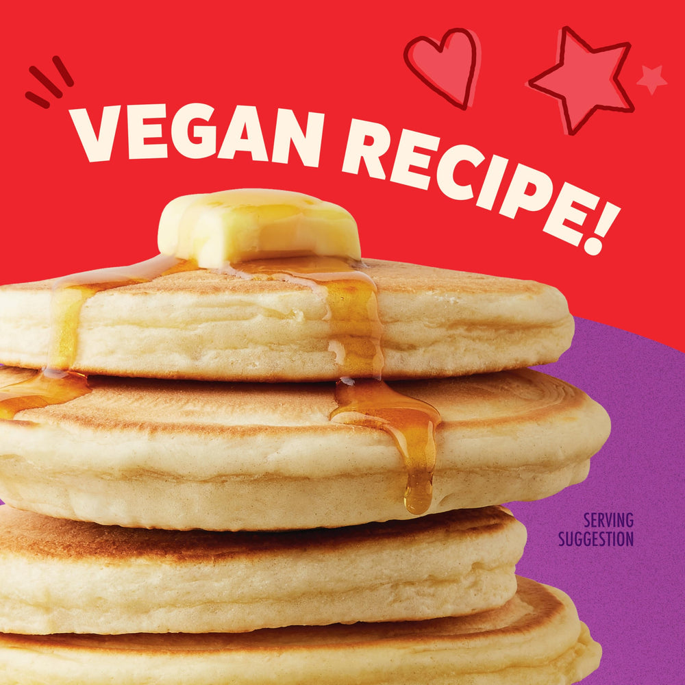 Annie's Vegan Pancakes option with applesauce substitution