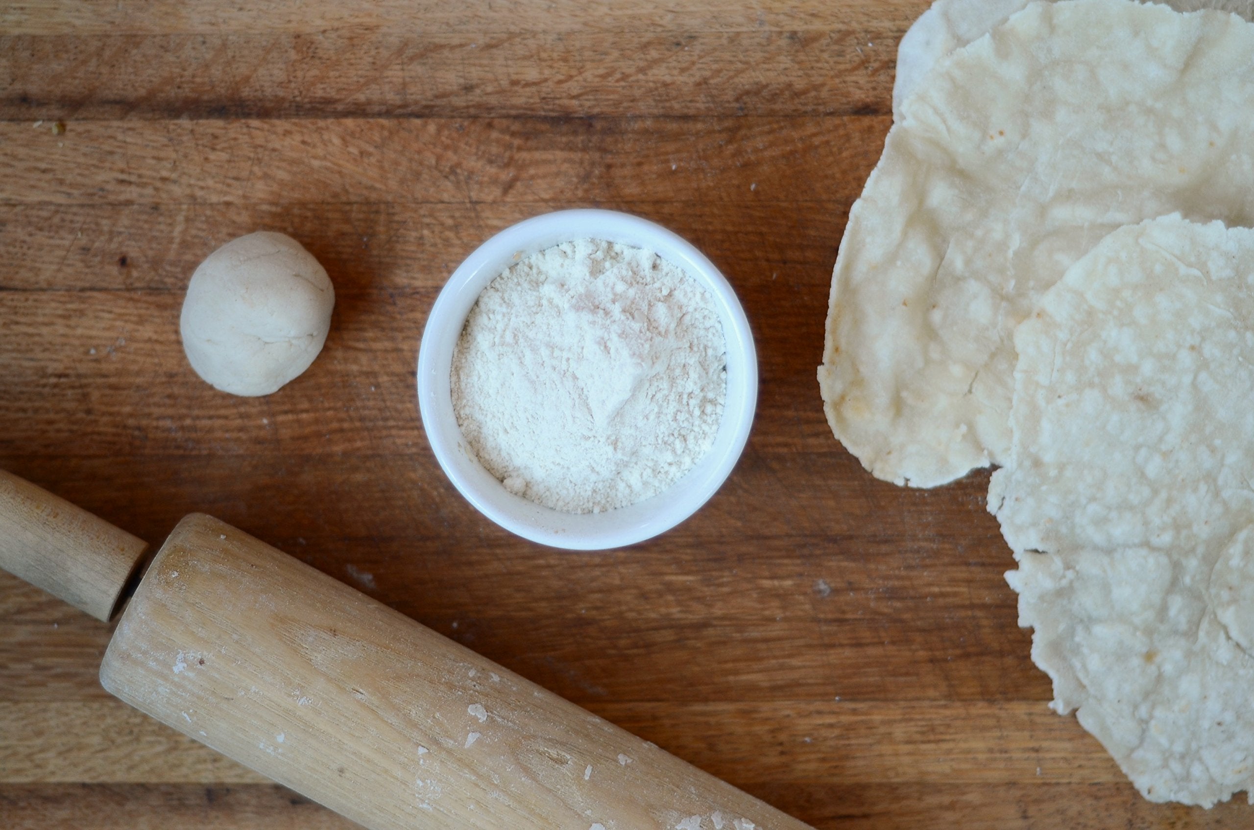 Anthony's Brown Rice Flour pancake prep, gluten-free breakfast idea.