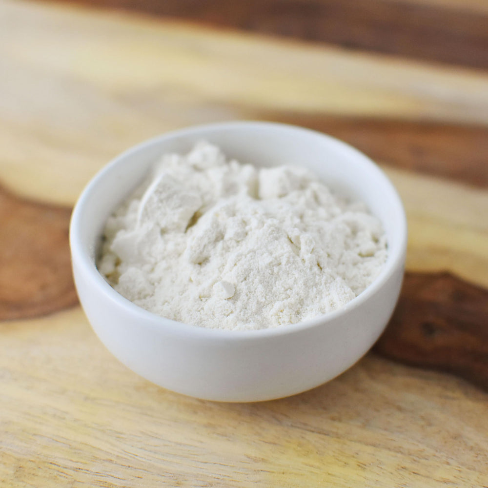Anthony's Brown Rice Flour thickening soups and sauces for creamy gluten-free textures.