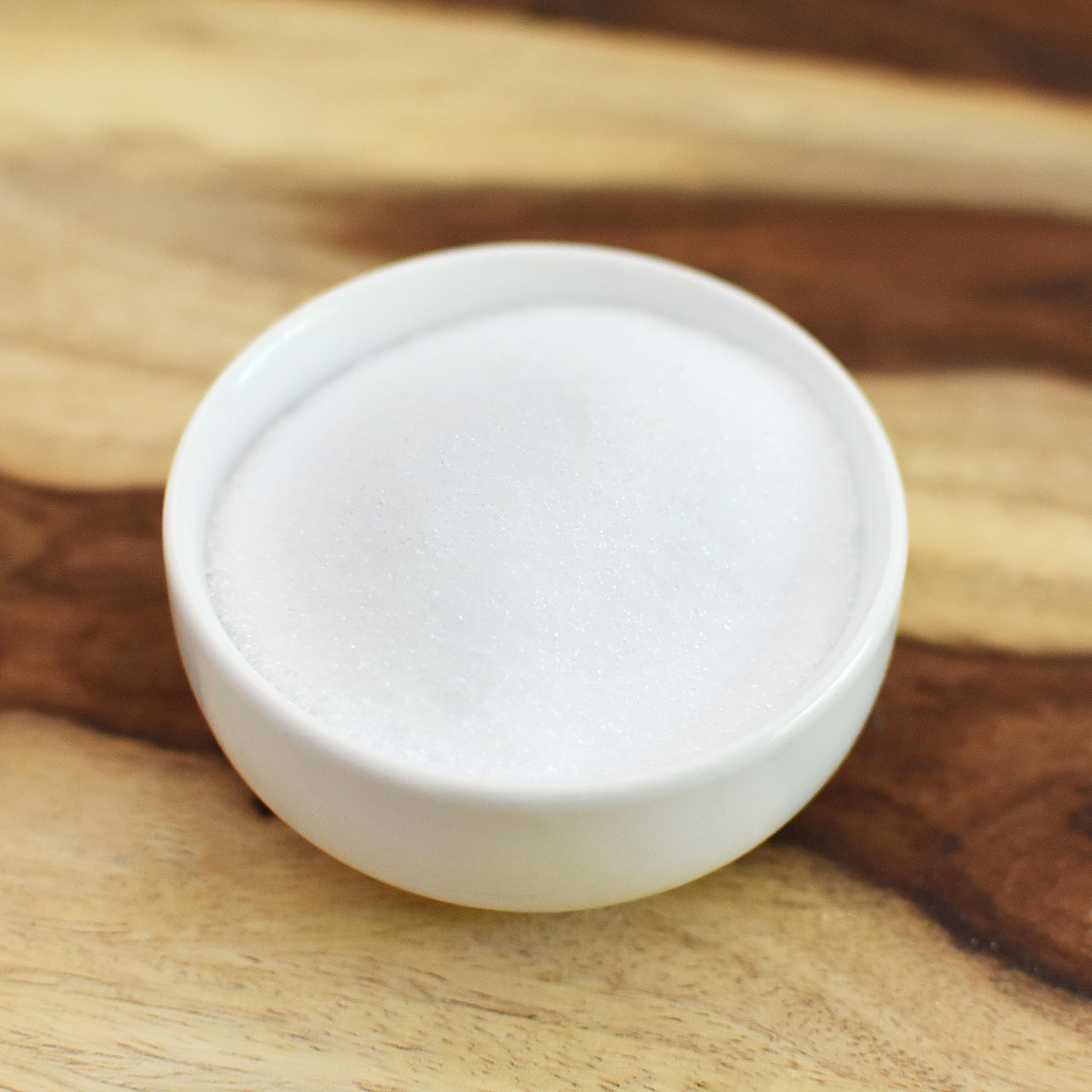 Coffee or tea sweetened with Anthony's Erythritol granules for a low-calorie option.