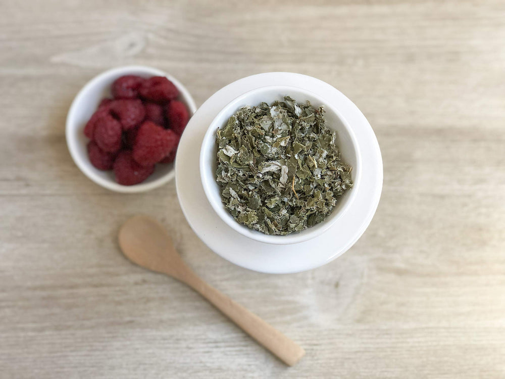 Anthony's Raspberry Leaves from Croatia, packed in California for freshness.