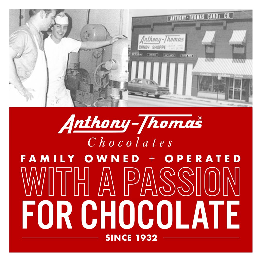 Anthony Thomas Buckeyes chocolate coating close-up highlights glossy shell