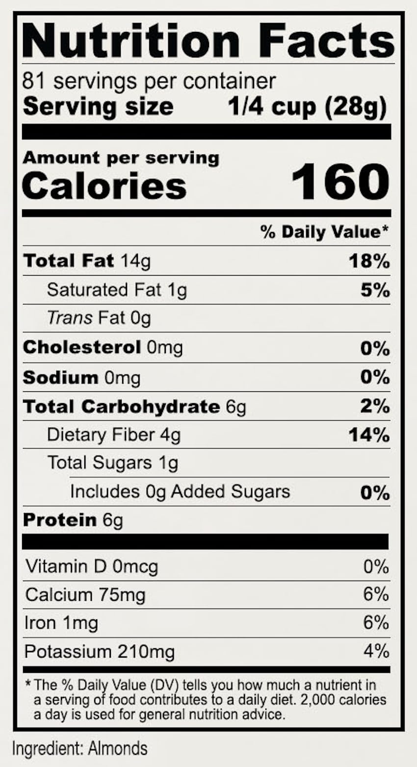 Anthony's almond meal flour label highlights gluten-free, non-GMO, vegan, keto-friendly attributes