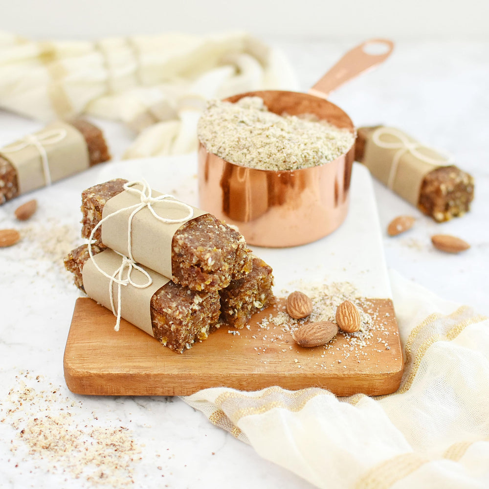 Anthony's almond meal flour coating on pan, keto-friendly