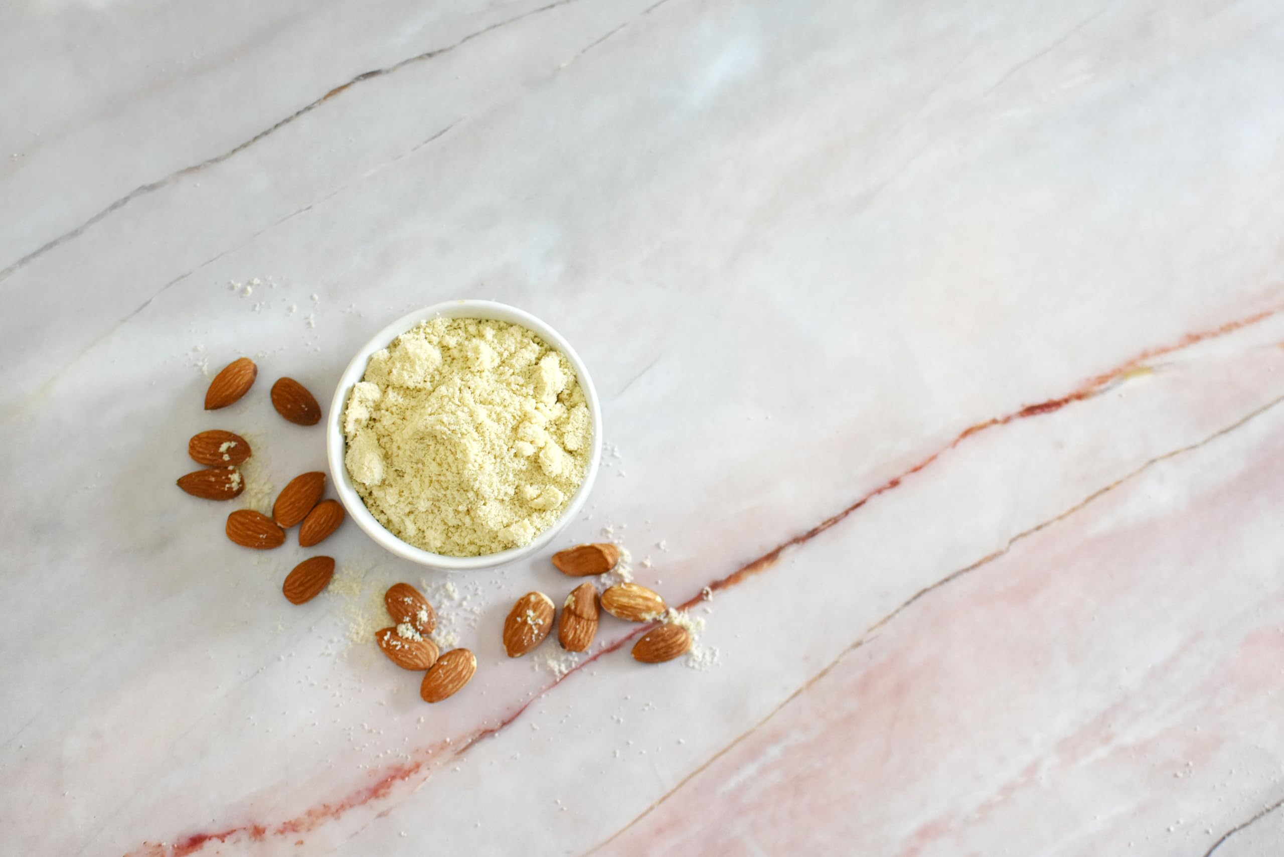 Anthony's Blanched Almond Flour vegan label signals plant-based gluten-free option.