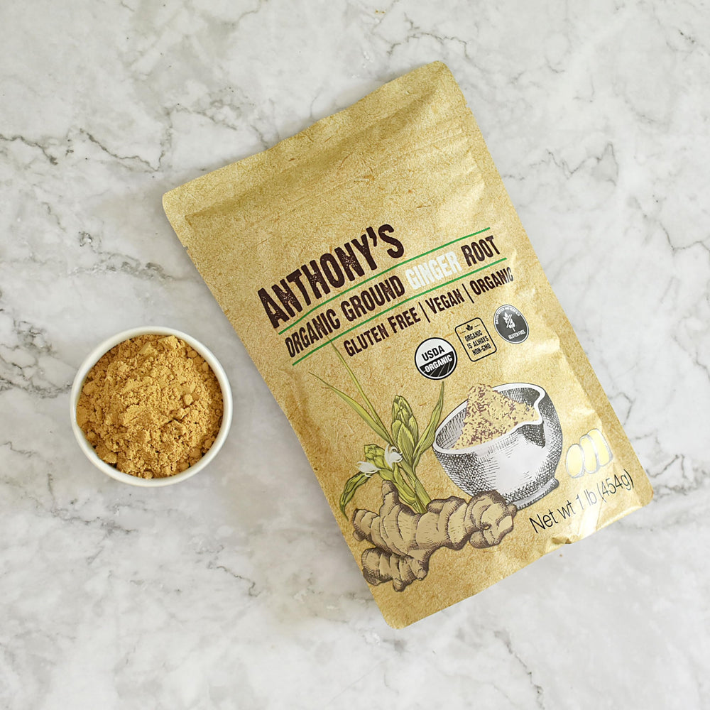 Anthony's Ginger Powder excels in baking and savory dishes, adding warmth and depth