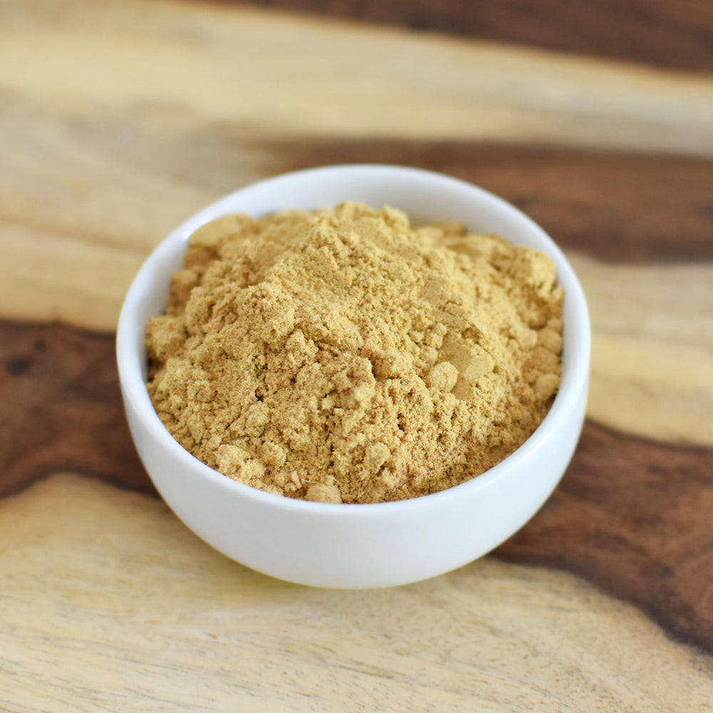 Anthony's Ginger Powder steeped tea use evokes warm aroma