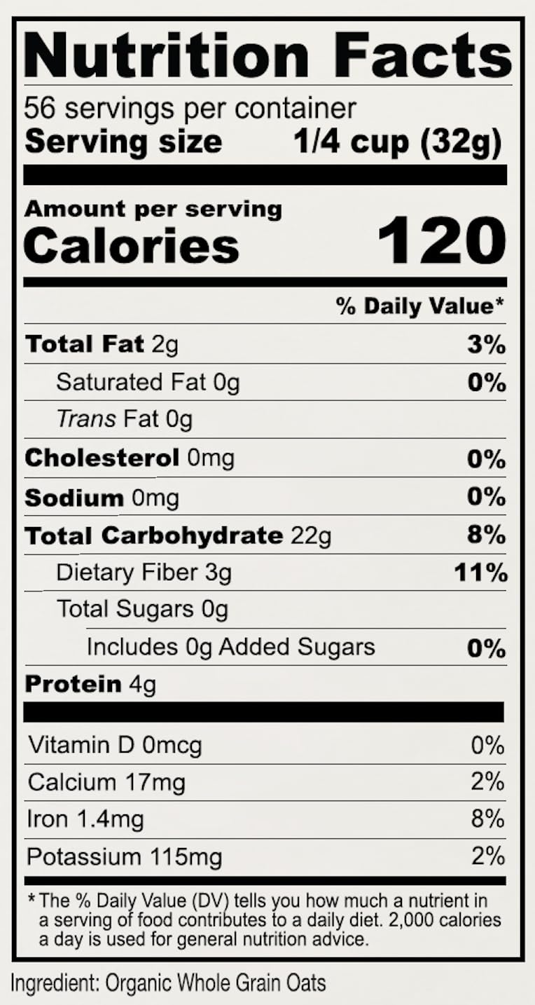 Anthony's Organic Oat Flour in a mixing bowl, perfect for gluten-free cookies.