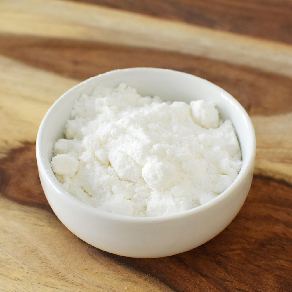Anthony's Coconut Milk Powder in sauce pan illustrates smooth, plant-based texture