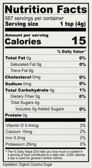 Anthony's Organic Coconut Sugar 1to1 substitution for recipe sweetness.