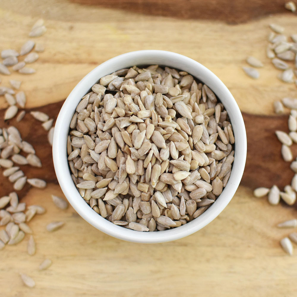 Anthony's seeds on a salad bowl, crunchy texture and wholesome flavor.
