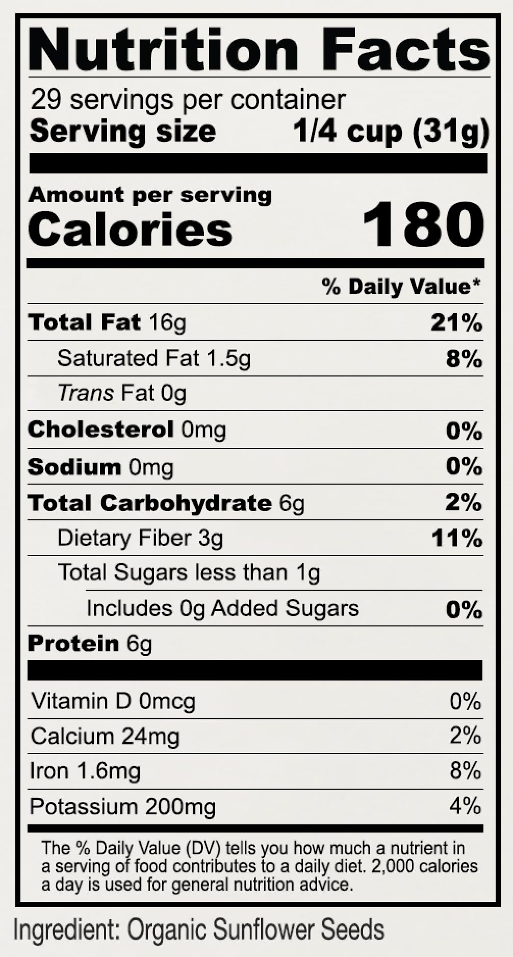 Anthony's Organic Hulled Sunflower Seeds in trail mix, versatile protein-rich snack.