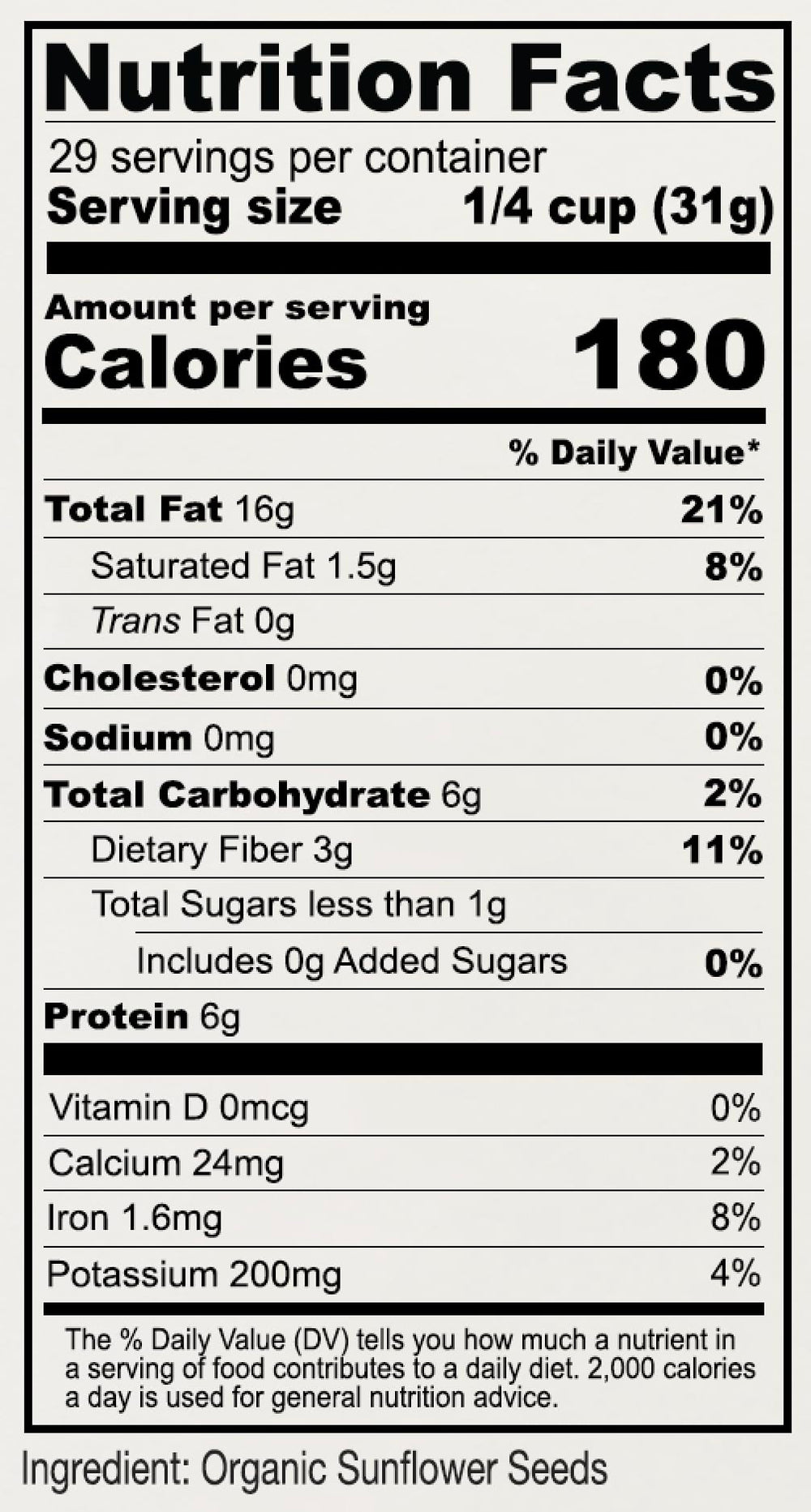 Anthony's Organic Hulled Sunflower Seeds in trail mix, versatile protein-rich snack.