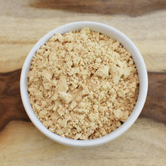 Anthony's Organic Peanut Flour ingredients panel with peanuts communicates natural ingredients for vegan dishes