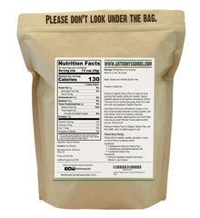 Anthony's Organic Peanut Flour measuring scoop highlighting precise portions for gluten-free recipes