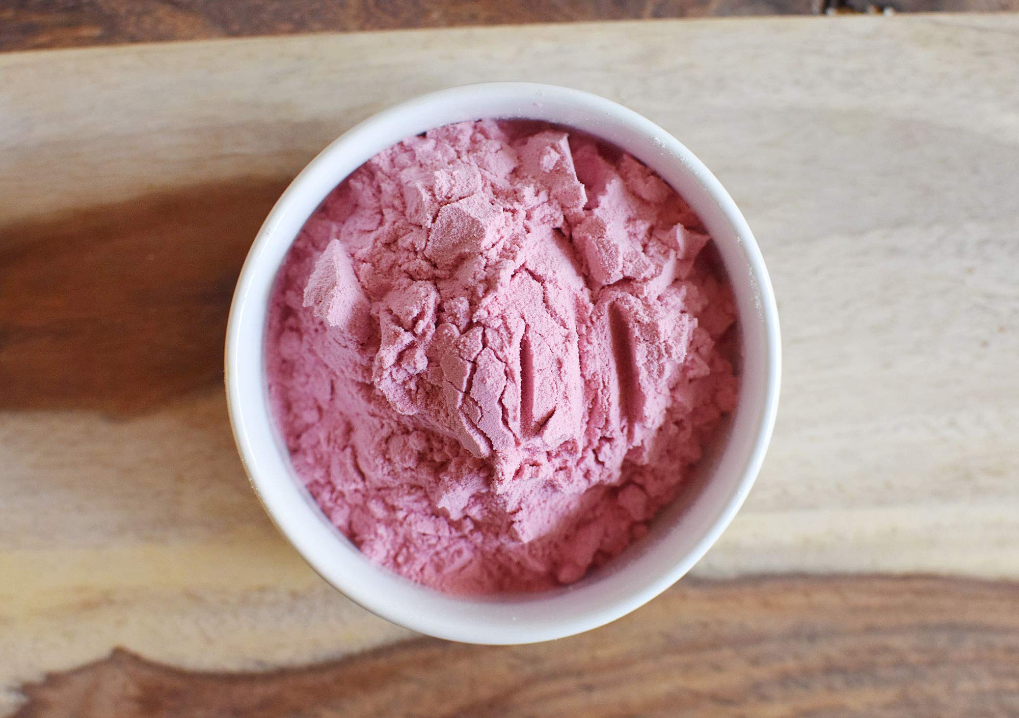 Anthony's Pomegranate Powder sprinkled over yogurt for color and flavor