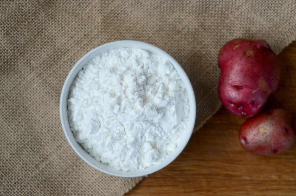 Anthony's Organic Potato Starch baking scene for silky, dairy-free desserts