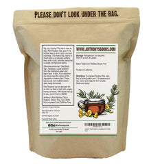 Anthony's Rooibos bulk loose-leaf appearance — rich aroma ideal for relaxing evenings.