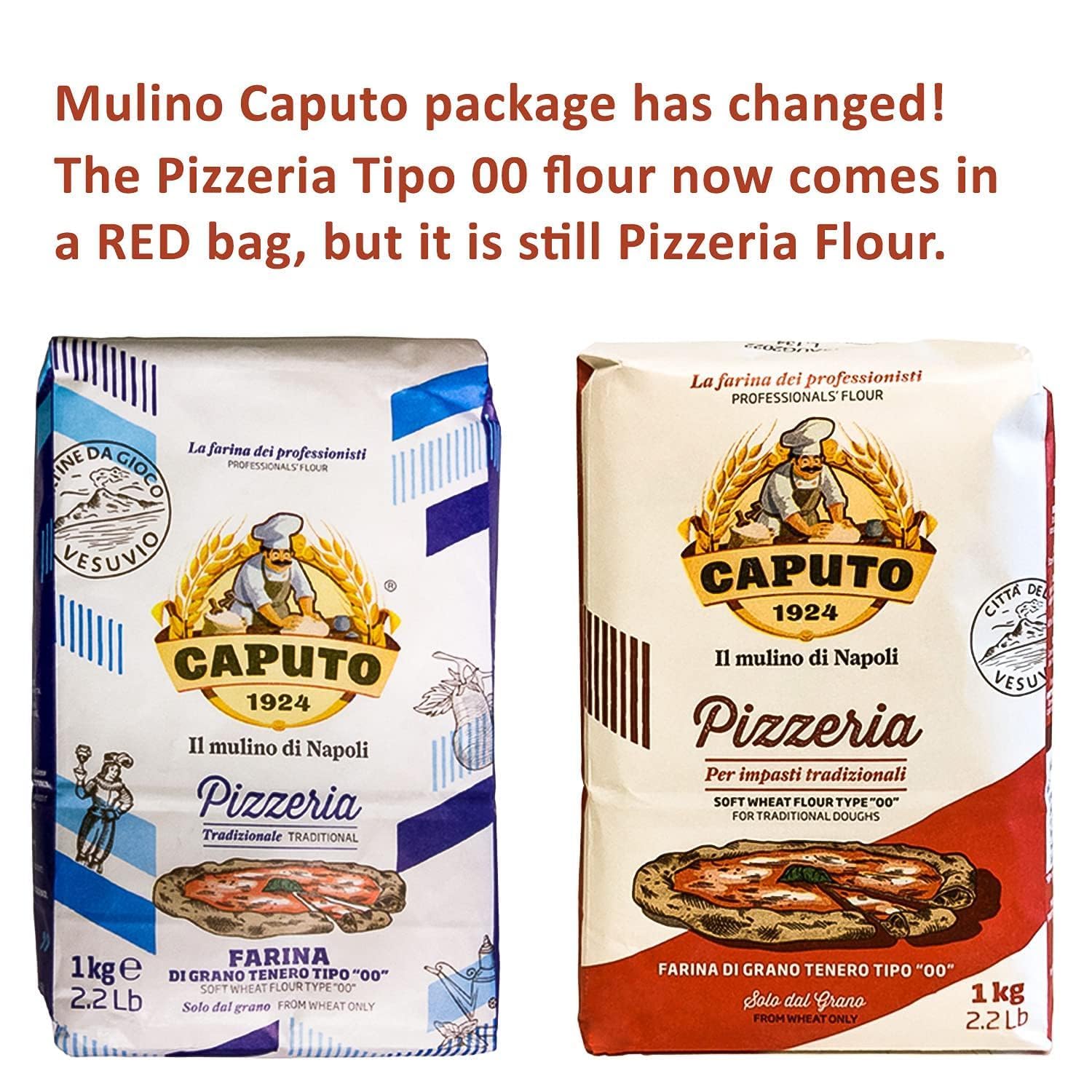 Antimo Caputo 12.5% protein label supports strong structure for pizza.