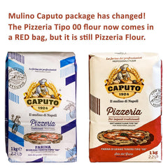 Antimo Caputo 12.5% protein label supports strong structure for pizza.