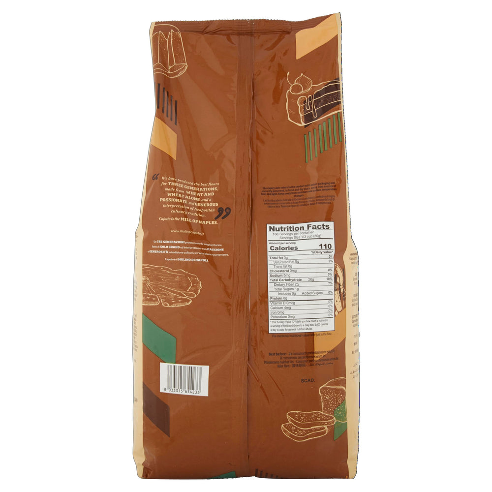 Antimo Caputo gluten-free flour bulk packaging for easy storage.