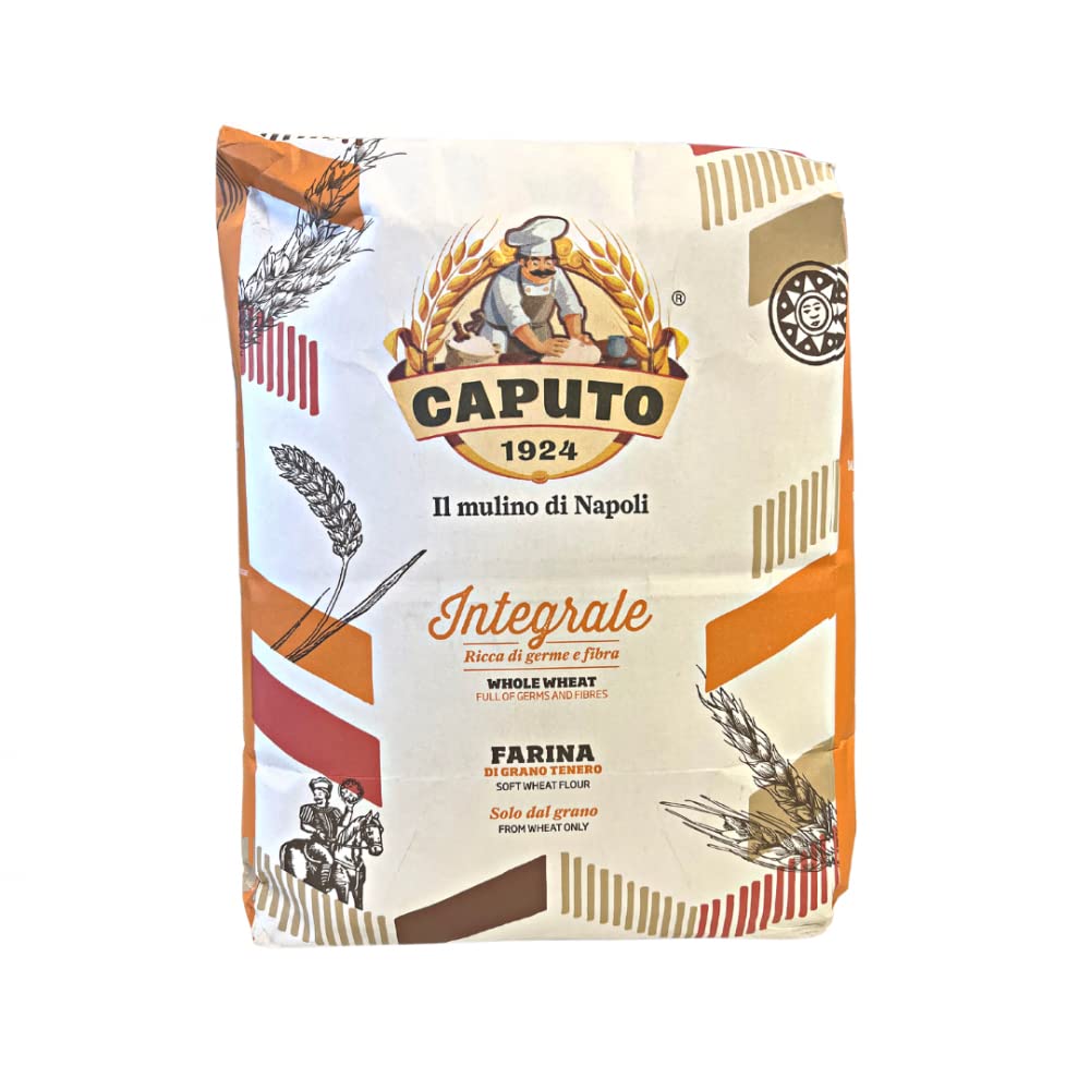 Antimo Caputo Integrale bag front view for rustic bread baking.