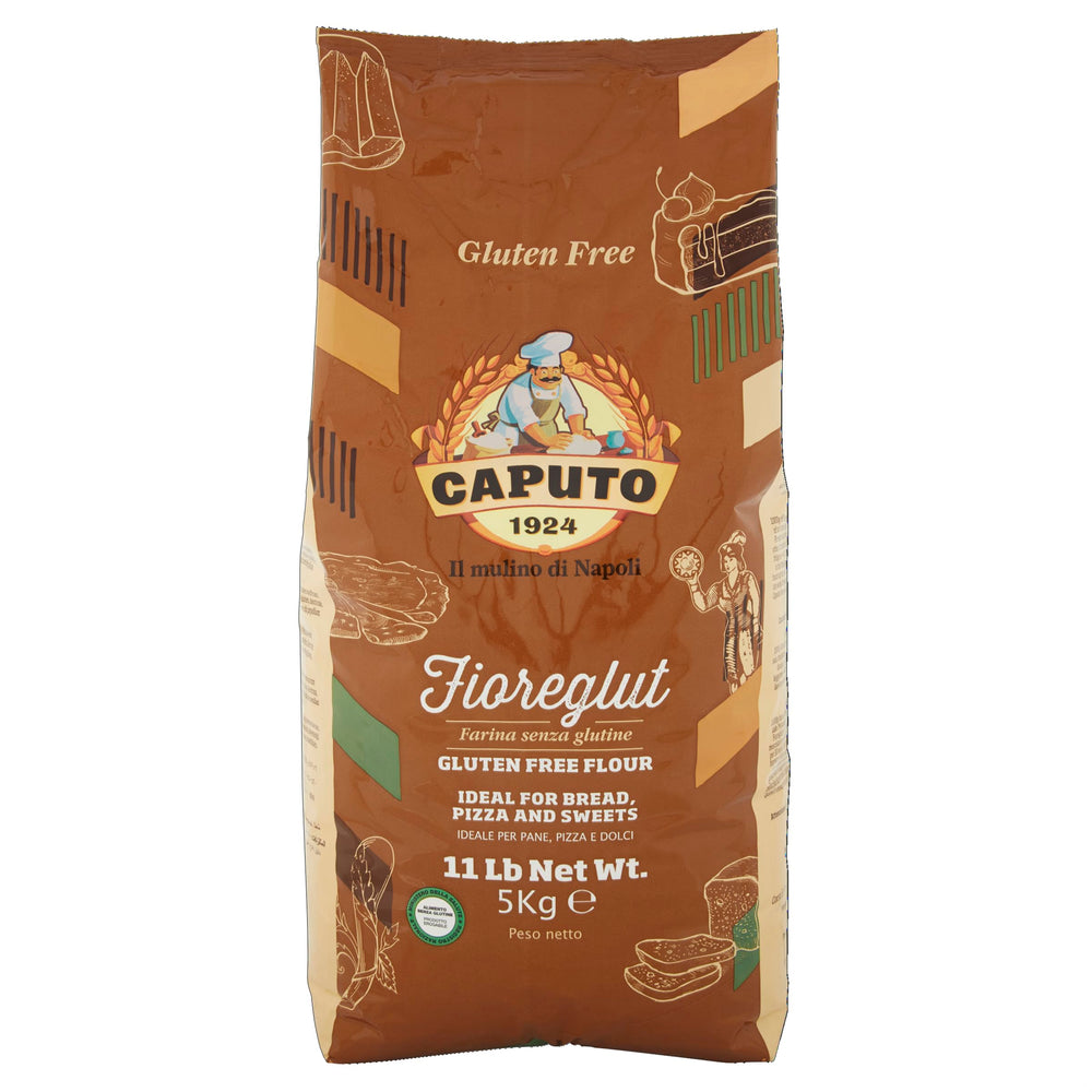 Antimo Caputo pasta dough prep using gluten-free flour blend.