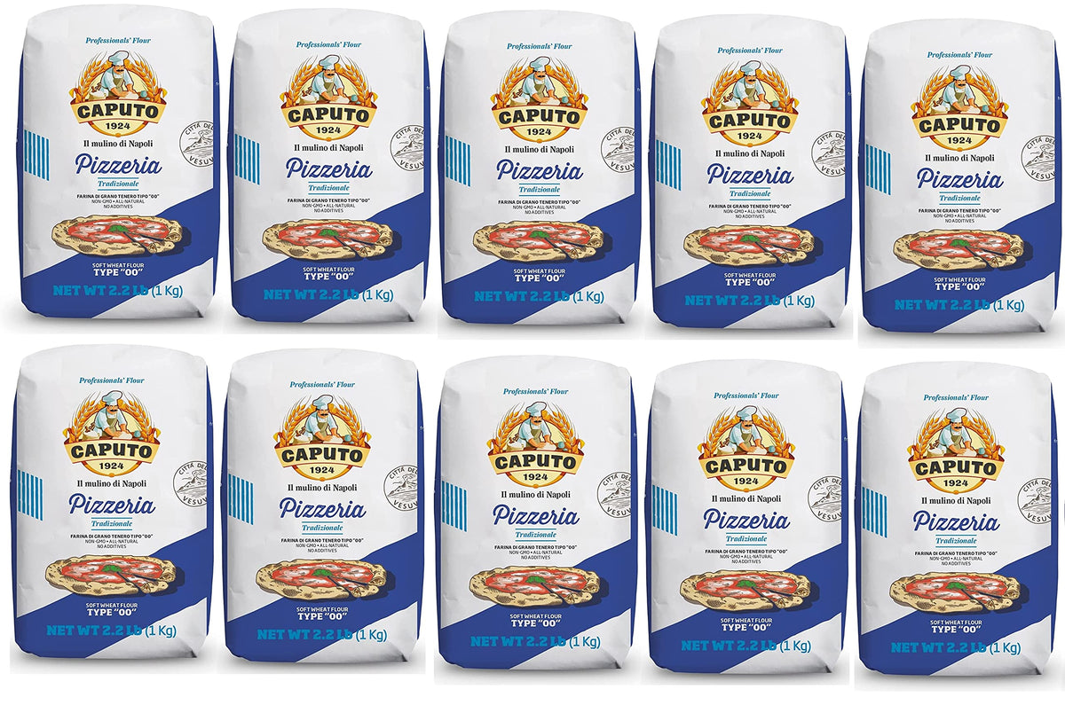 Antimo Caputo Pizzeria Blue flour pack for authentic Neapolitan dough textures
