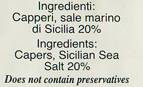 Pantry-ready storage image of capers in a cool cabinet for easy meal prep.