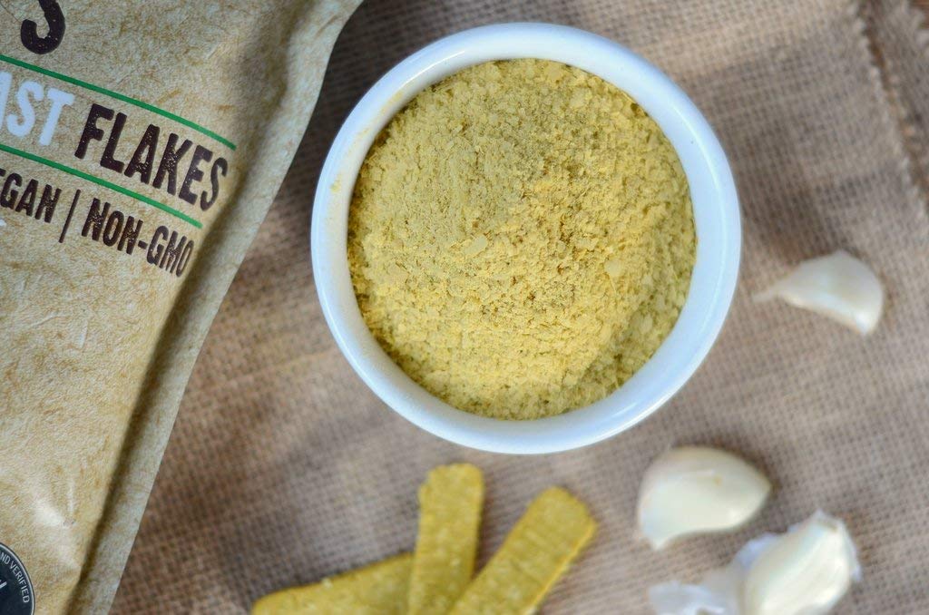 Anthony's Nutritional Yeast Flakes 1lb pack ready for plant-based cooking.