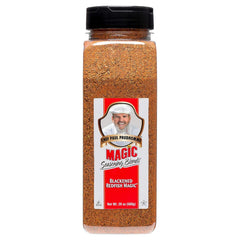 AONELAS Chef Paul Blackened Redfish canister adds bold Cajun flavor to seafood.