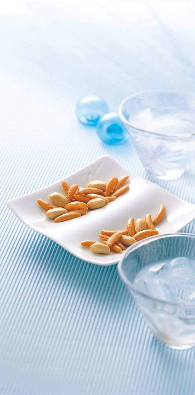Opened packet showing fresh, flavorful aroma and crunchy texture.
